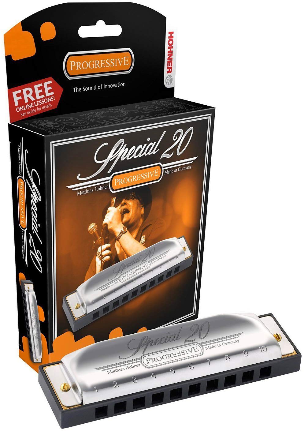 Amazon.com: Hohner Special 20 Harmonica - Key of G Bundle with