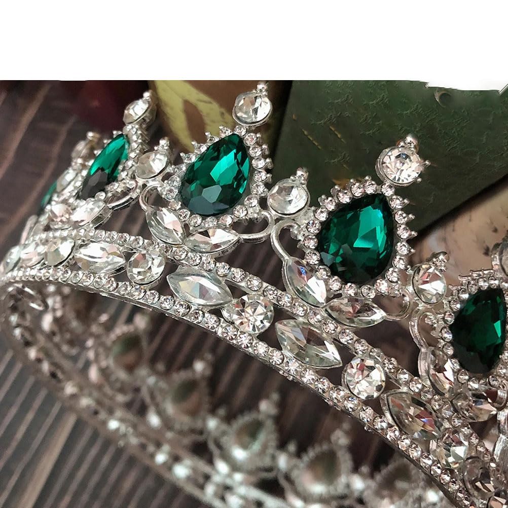 Damskie panny młodej korona eleganckie ślubne akcesoria do włosów moda bal impreza opaski na głowę