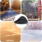 WD&CD Baby Stroller sunshade Buggy Stroller Sun Visor Carriage Sun Shade Canopy Cover for Prams Stroller Accessories Car Seat-BLack