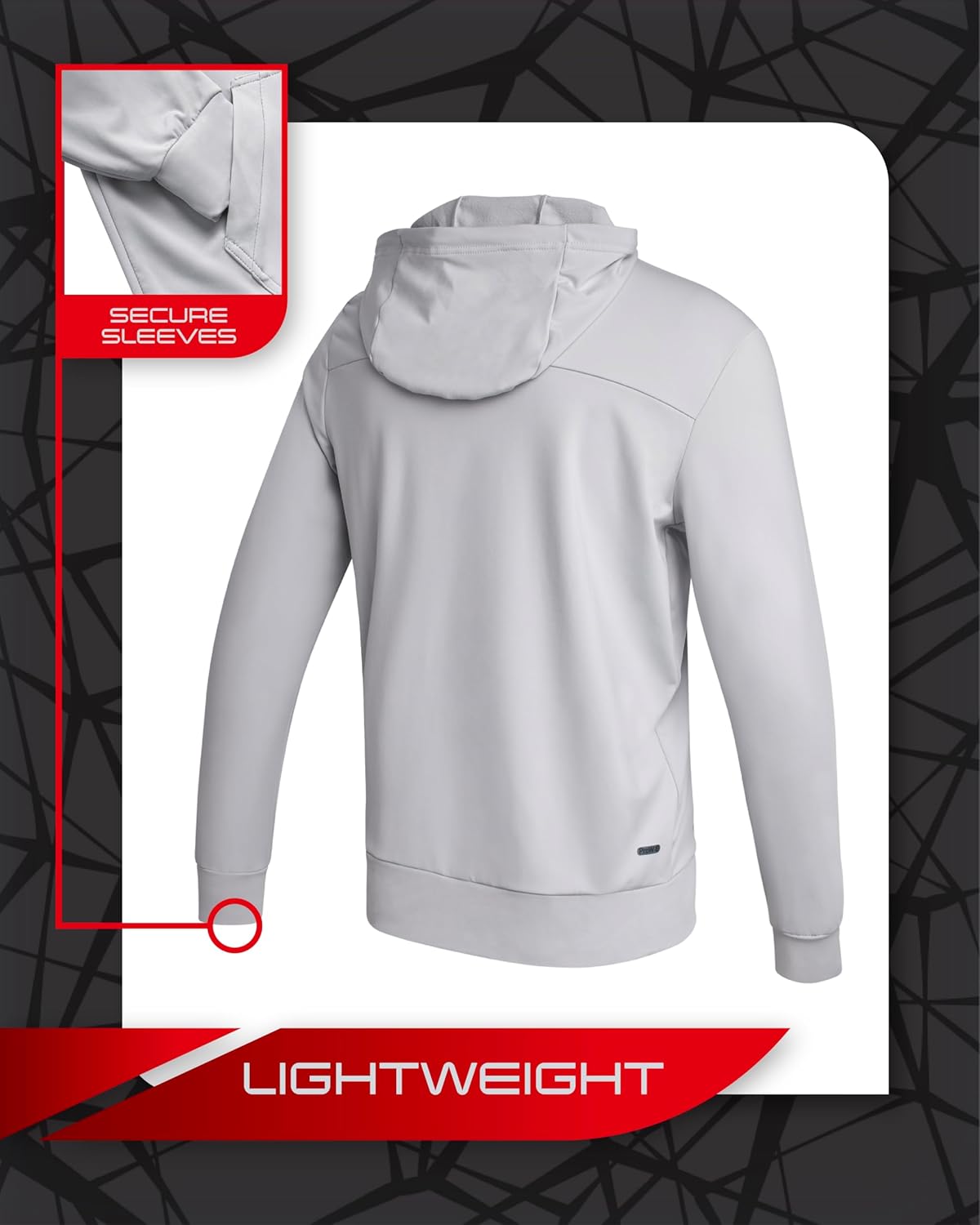 Spyder Mens Zip Up Hoodie - Super Soft Plush Performance Sweatshirts for Men - Warm Athletic Hoodies for Running Walking Gym - Image 5