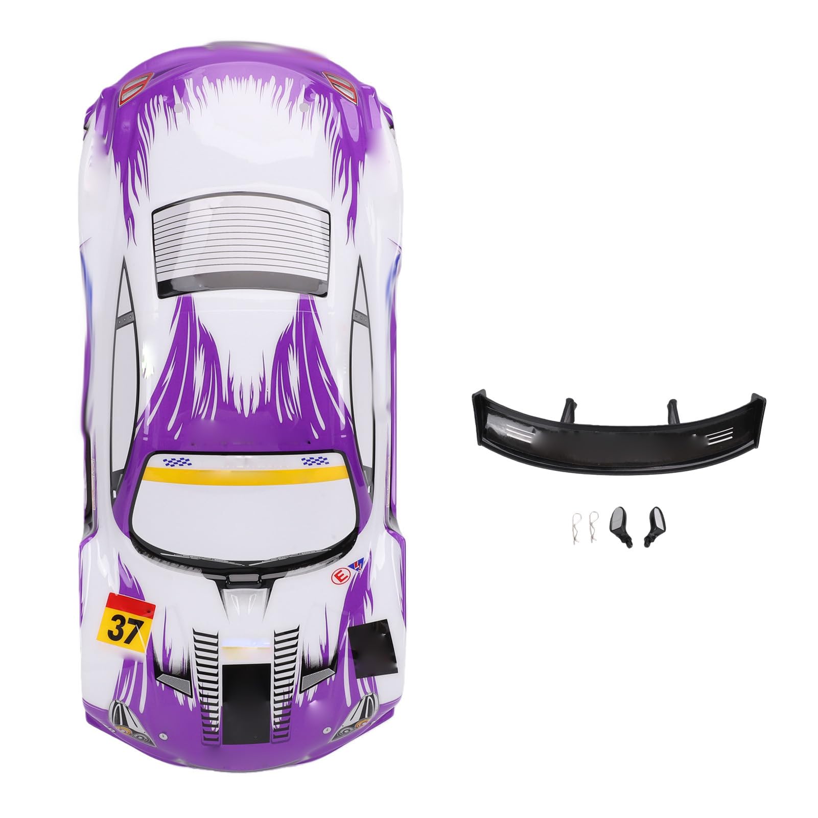 Alomejor 1/10 Skala Nadwozie RC, 26 Cm Rozstaw Osi Lekkie Nadwozie PVC