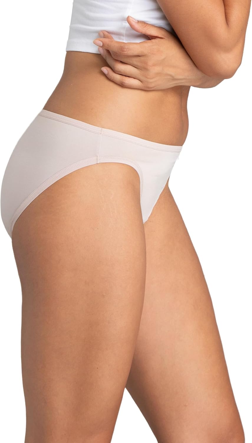 Fruit of the Loom Women's Lightweight Microfiber Underwear, Smooth Under Clothes, Available in Plus Size - Image 3