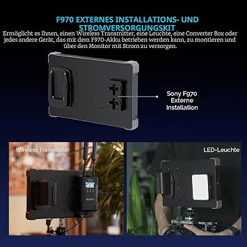 FEELWORLD T10 10.1 Camera Field monitor Touchscreen Aluminium