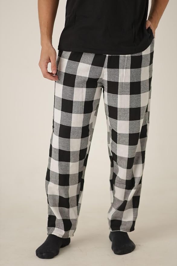Calça Pijama Masculina YINC - Flanela 100% Algodão Super Macia