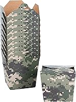 Vista 13 de Restaurantware -Cajas de comida para llevar de 8 onzas, 200 cajas desechables de alimentos para llevar, con bloqueo de pestañas, apilables, cajas