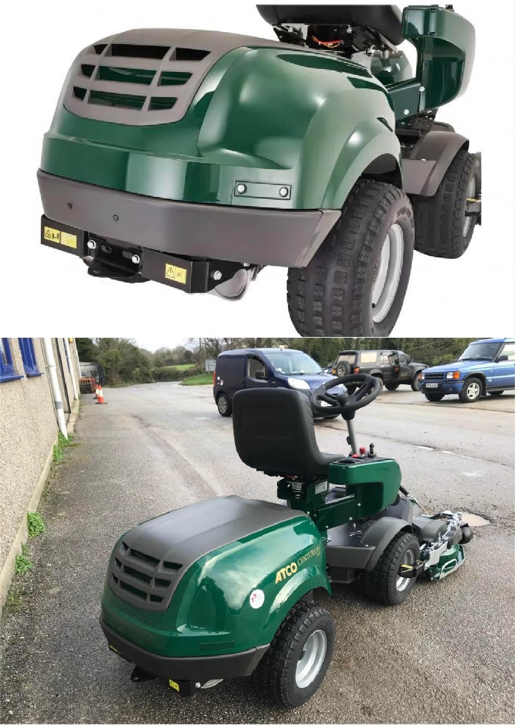 Kit di gancio di traino, gancio universale resistente per tosaerba a rotazione zero e perno di traino da 5/8" con bulloni, per ATV, UTV, tosaerba, trattori (con perno di aggancio)