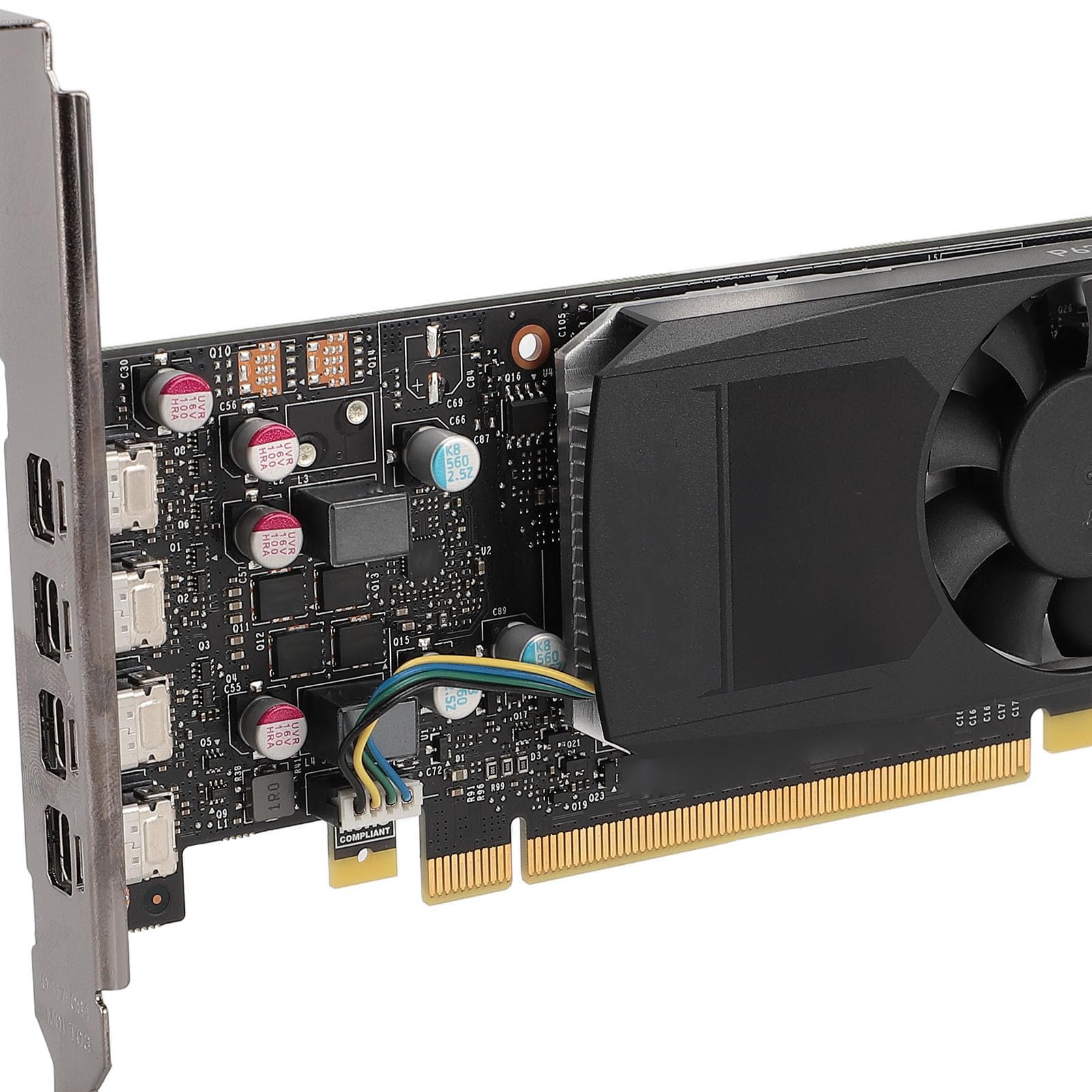 Ejoyous Quadro P620 Grafikkarte 2GB 128 Bit PCI Express 3.0 x16 mit 512 Kernen und 4K Auflösung für professionelle 3D Modellierung und Videobearbeitung