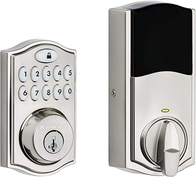 Kwikset 914 Traditional Keypad SmartCode Electronic Deadbolt Smart Lock featuring SmartKey Security and ZigBee 3.0 Technology