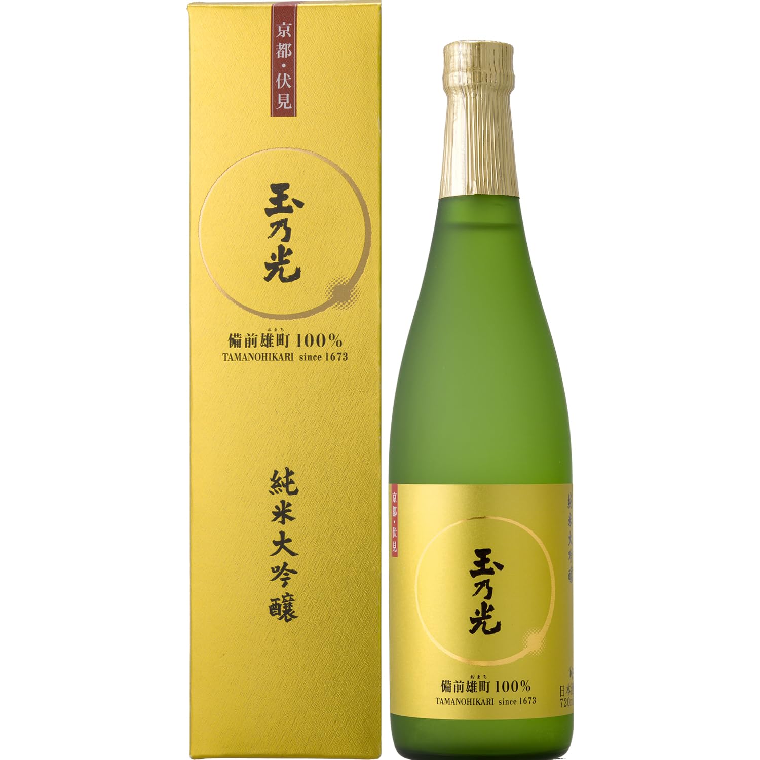 Amazon.co.jp: 玉乃光酒造 純米大吟醸備前雄町100% [ 日本酒 720ml
