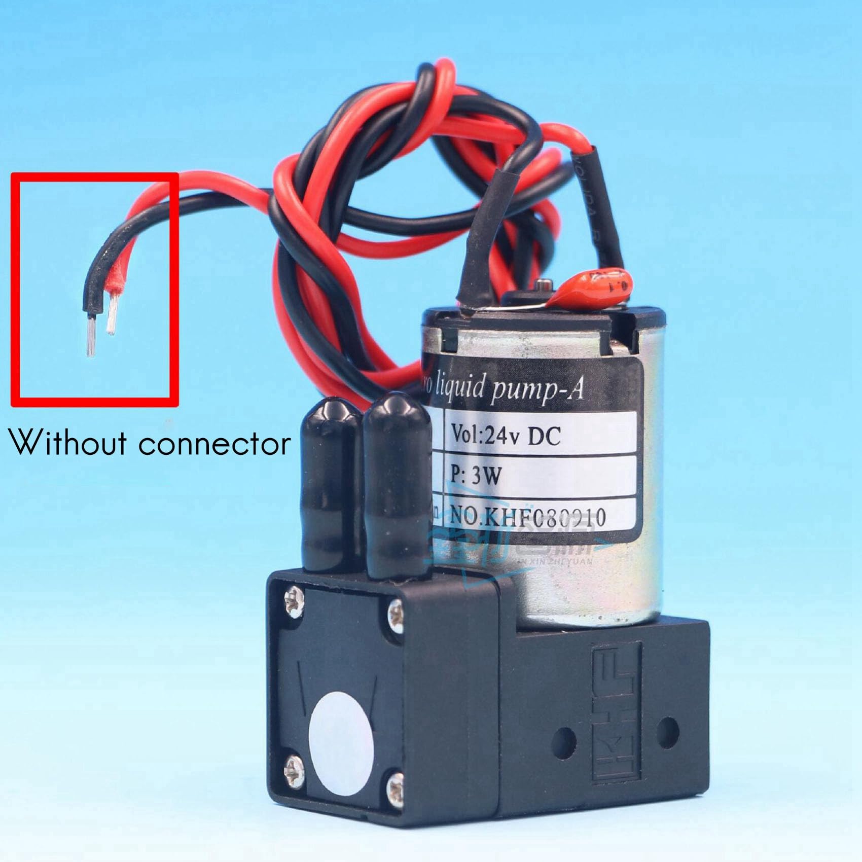 4X Motor de Presión Bomba de Tinta MáQuina de FotografíA para Interiores y Exteriores Bomba de Succión Bomba de LíQuido Bomba de Diafragma de 24 V