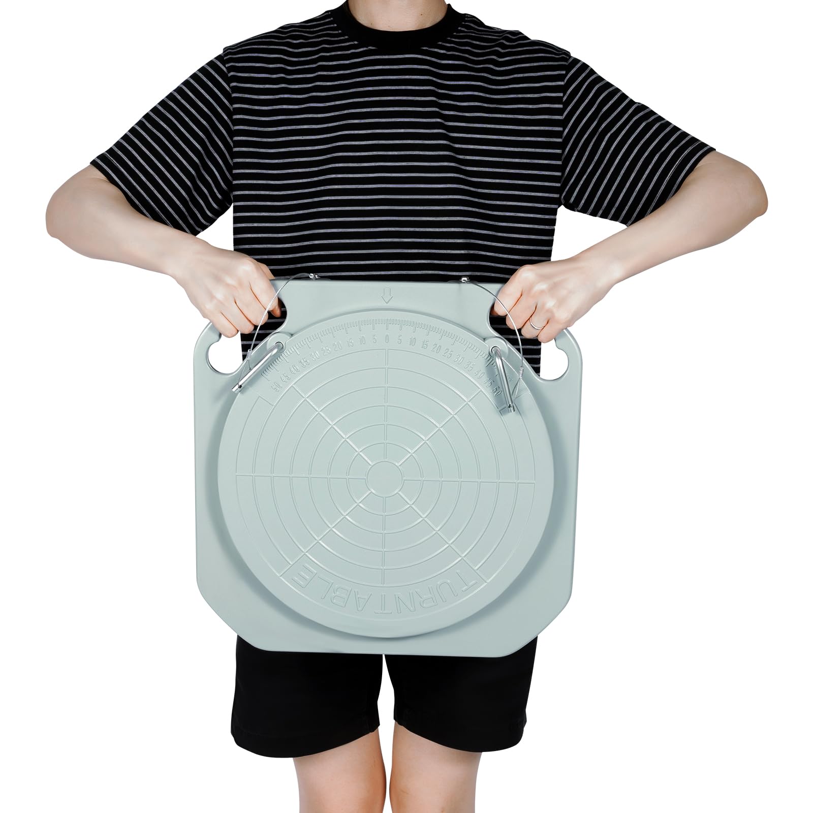 Wheel Aligner System,Wheel Alignment 360° Rotating 4 Ton Capacity Turntables Radius Plates Perfect Addition to Any Car Alignment Tool Kit