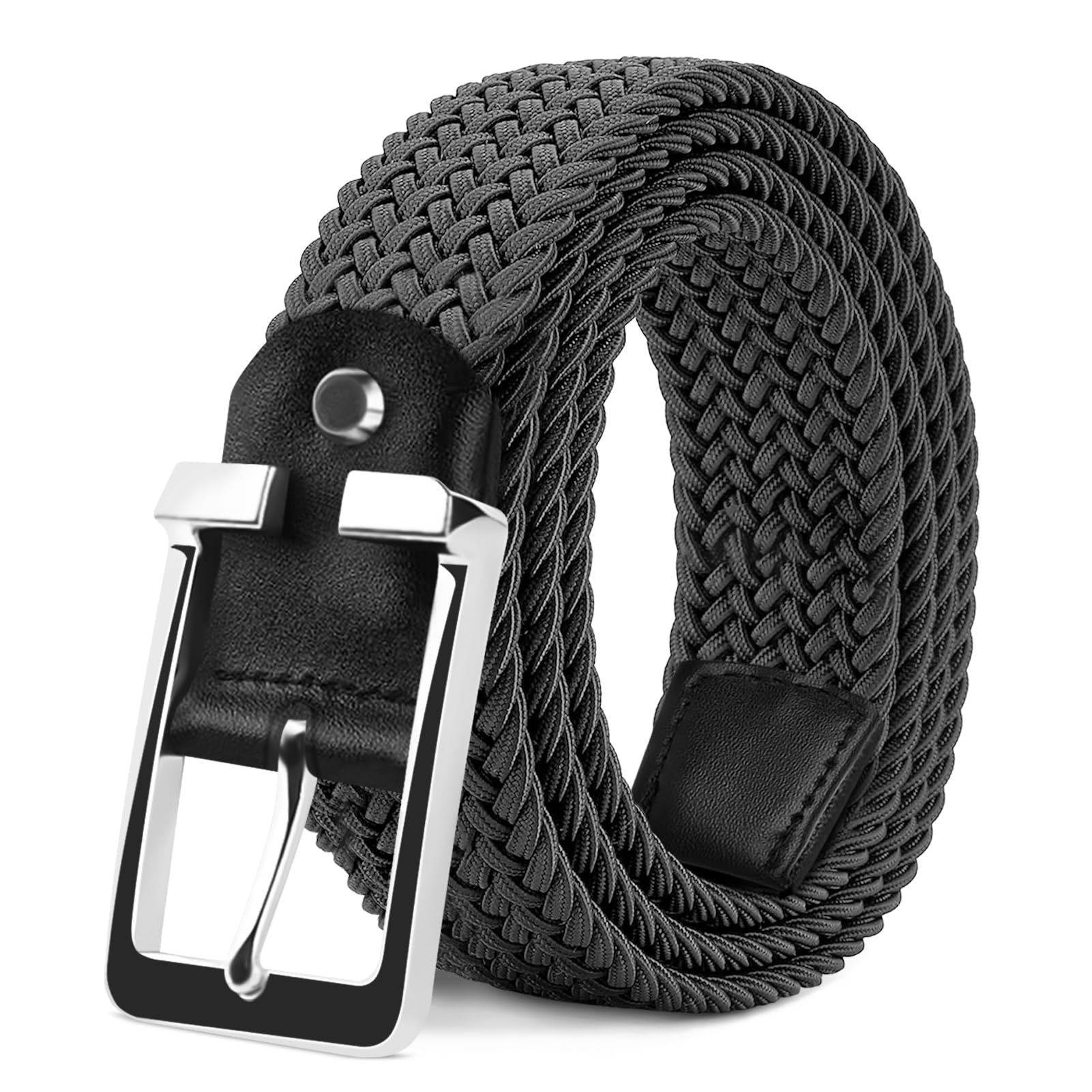 LAKIDAY Cintura in Tessuto Cintura Elasticizzata Cintura intrecciata cintura intrecciata Elastica perUomo e Donna ampia lunghezza da 3,5 cm da 100 cm a 130 cm