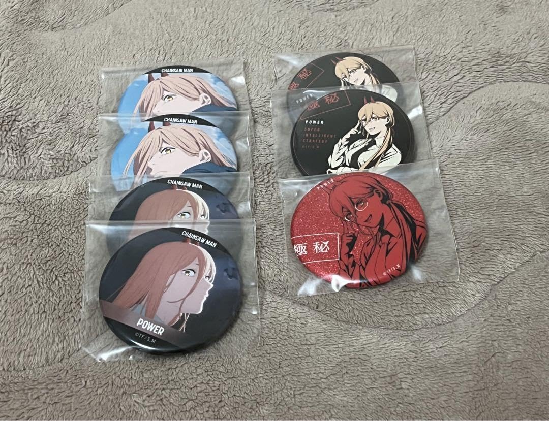 チェンソーマン パワー 缶バッジ Amazon】チェンソーマン展 ブラインド