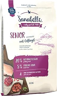 Sanabelle Senior | Katzentrockenfutter für ältere Katzen ab dem 8. Lebensjahr | 6 x 400 g product image