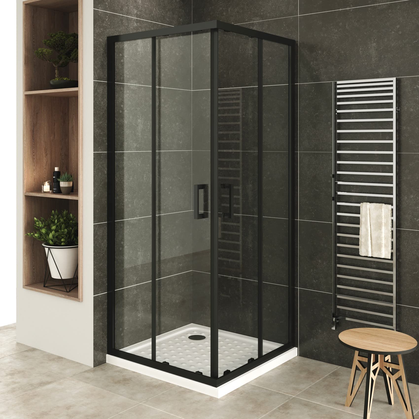 Cabine De Douche 75x75 4 Face 1 Porte