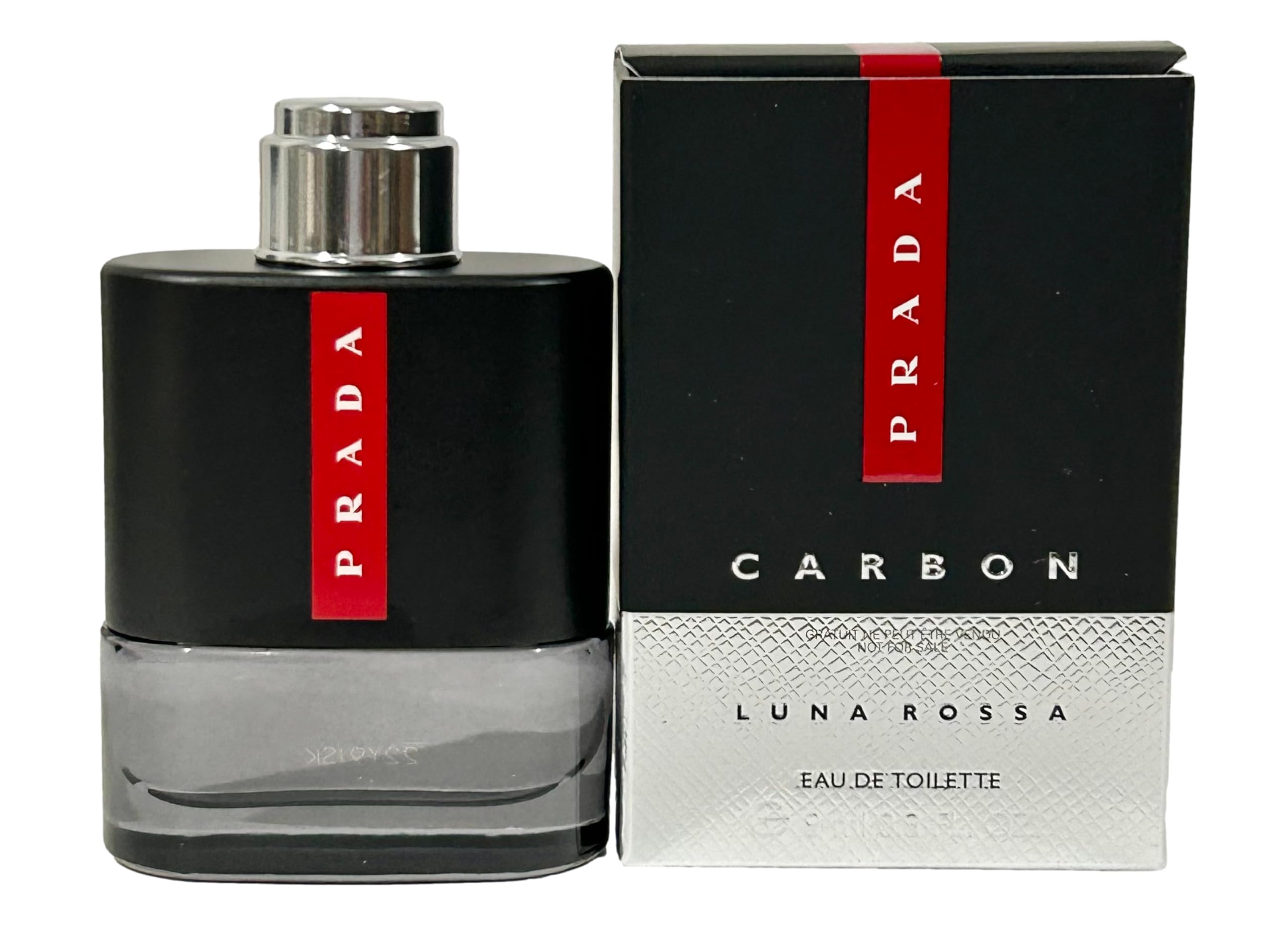 Amazon.com : Prada Luna Rossa Carbon Pour Homme Mini edt 9 ml