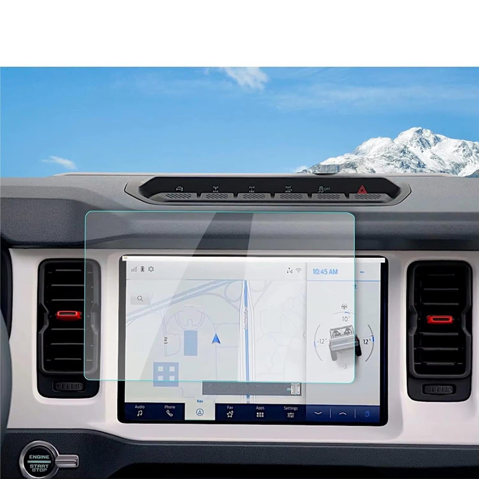 Film Protecteur De Navigation Pour Ford, Pour Bronco, Pour SYNC4