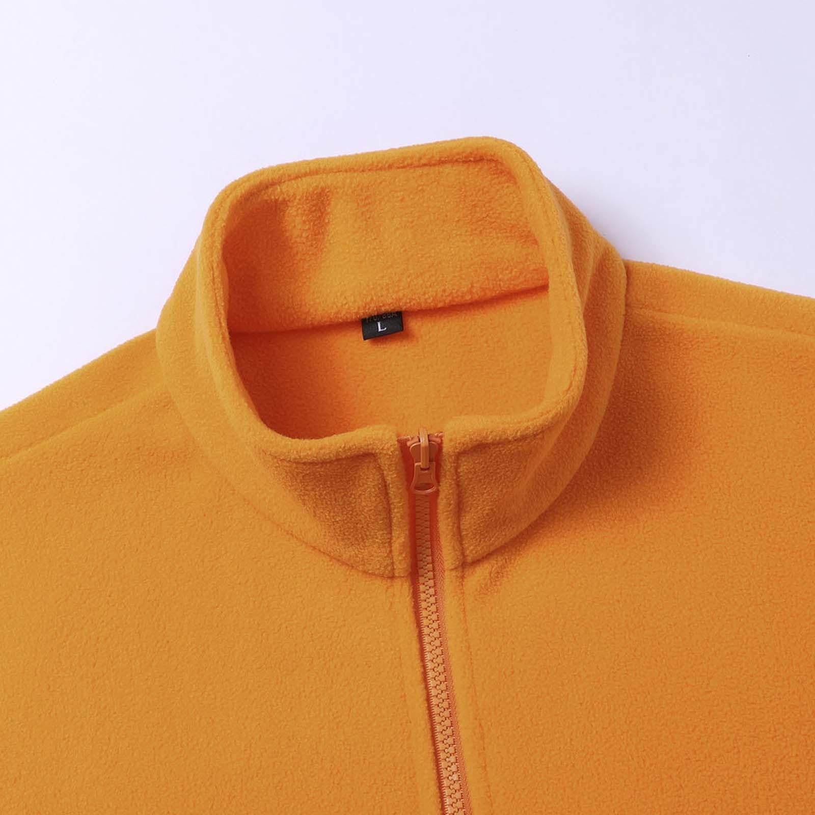 Generisch 2026 Herren Freizeitjacken, leichte Outdoor-Kapuzenjacke für Wandern, Reisen, Arbeitskleidung, Wintermantel (Orange, XXXL)