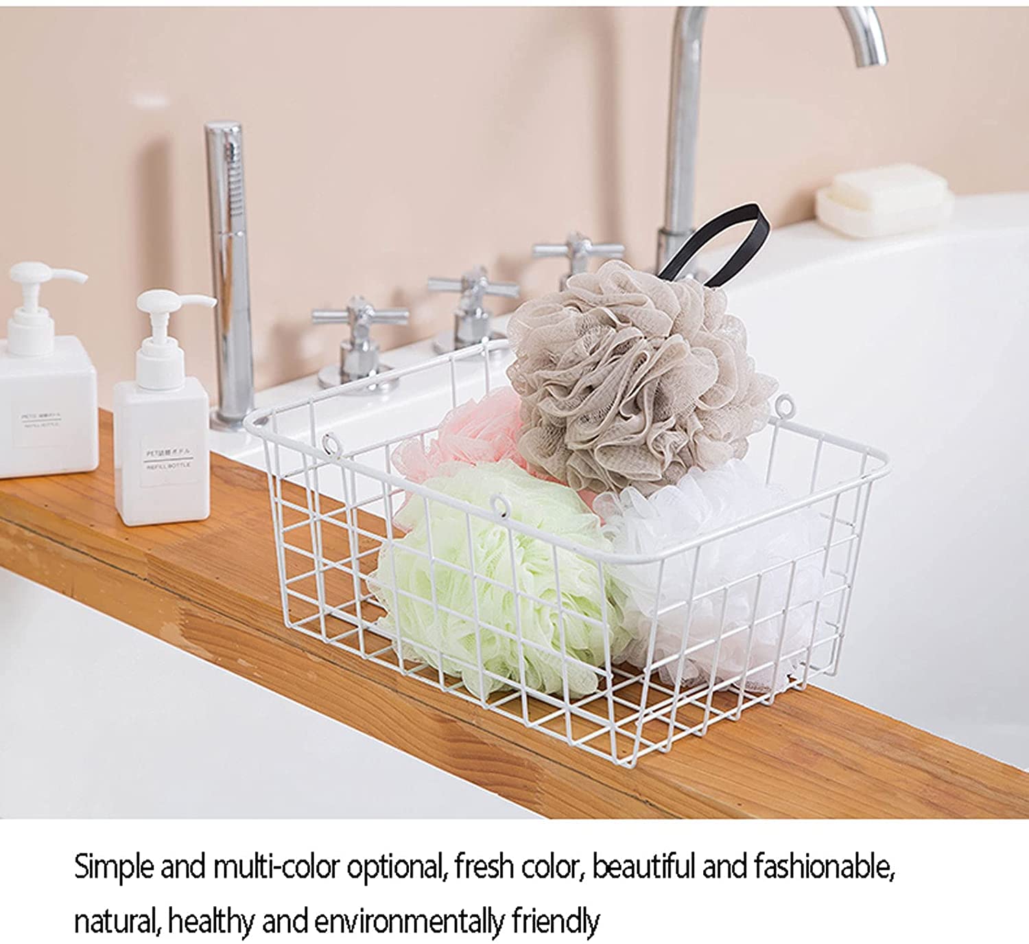 Esponja de ducha, pufs de baño, cepillo exfoliante corporal de malla de lufa, esponjas de ducha de baño suaves, esponja de lufa, exfoliante corporal para la piel, lavado de lufa, 1 pieza rosa (gris