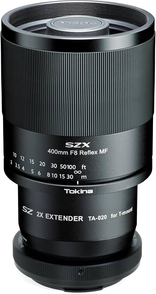 Amazon.co.jp: Tokina 望遠ミラーレンズ SZX 400mm F8 Reflex MF & 2X