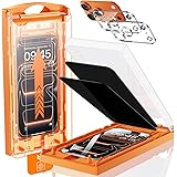 UNBREAK TOP 9H+ Glass 2+2 Packs for iPhone 17 Pro Max Privacy Screen Protector with Camera Lens Protector [Zero Bubble][10X Military Protection] 17 ProMax Tempered Glass Full Edge Coverage,Case-Friend
