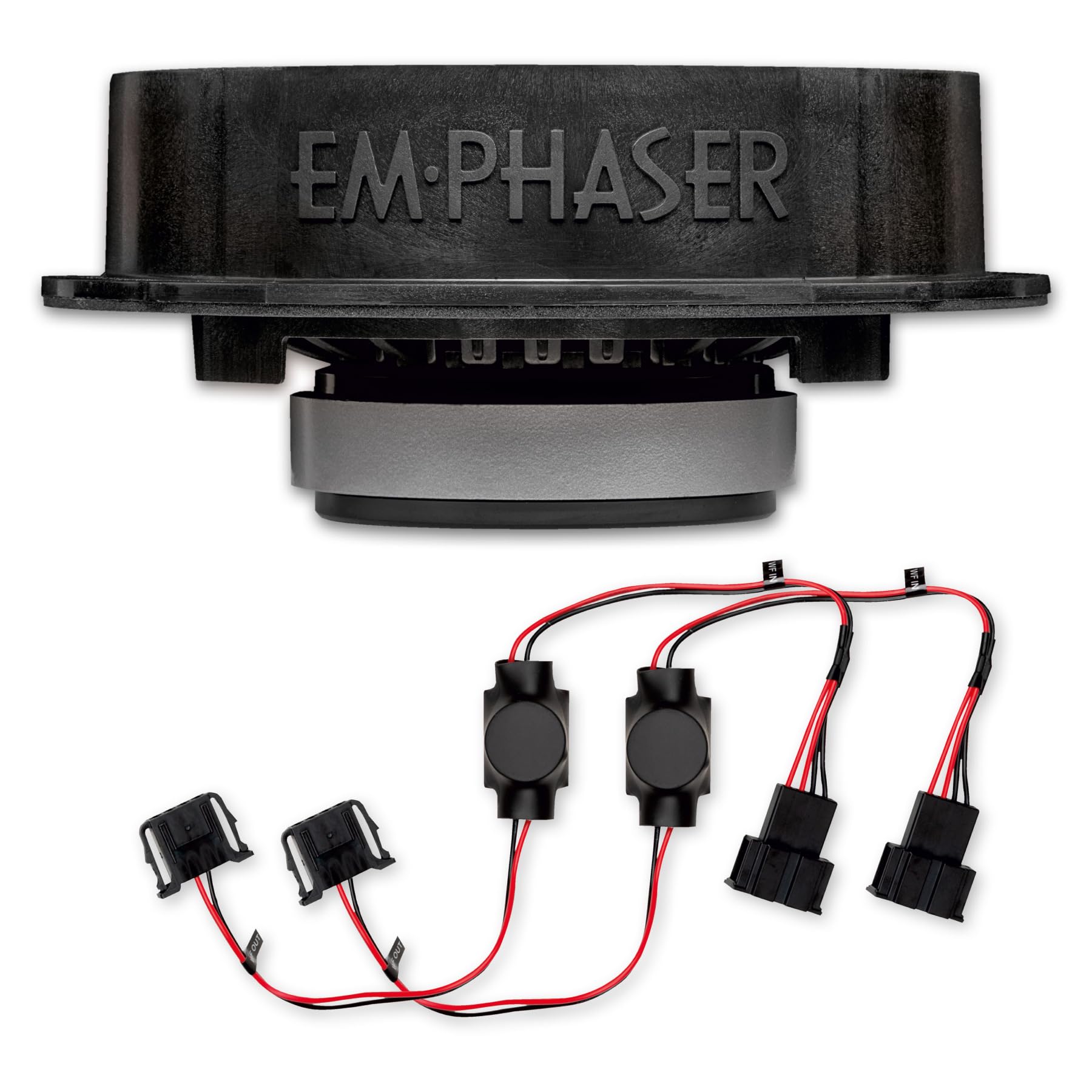 EM-VWFX155 - Potenti Altoparlanti Plug & Play a 2 Vie da 15,5 cm / 6", compatibili con VW, Seat, Skoda, Sistema Audio per Installazione sulla Porta, 80 W RMS, 1 Coppia