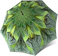 Vista 1 de LB - Paraguas de palo con mango de gancho - Paraguas de golf grande resistente al viento - Paraguas de lluvia colorido con manga - Paraguas