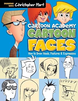 Cartoon Faces How to Draw Heads, Features & Expressions Cartoon Academy