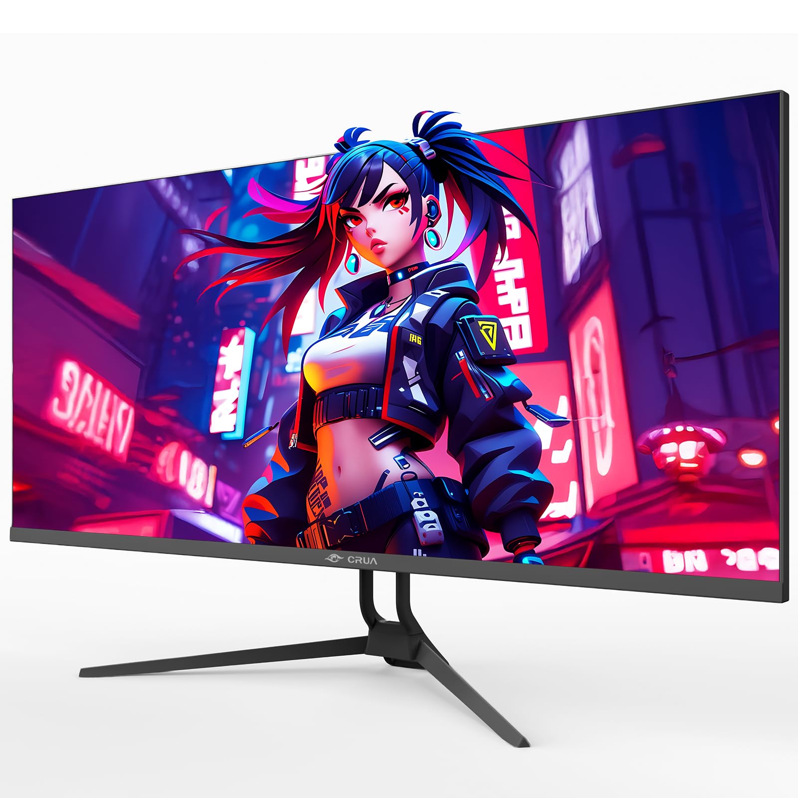 Amazon.co.jp: CRUA ゲーミング モニター 34インチ 165Hz UWQHD
