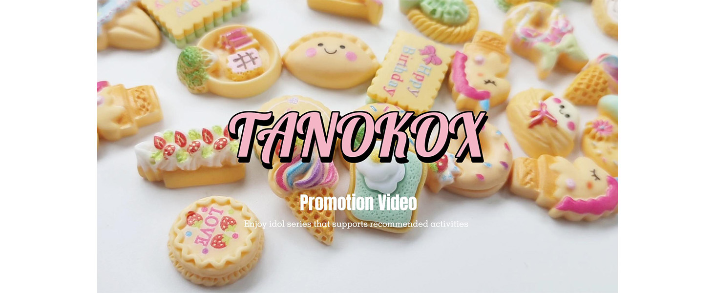 Amazon | TANOKOX デコパーツ ミックス スイーツ キャンディ