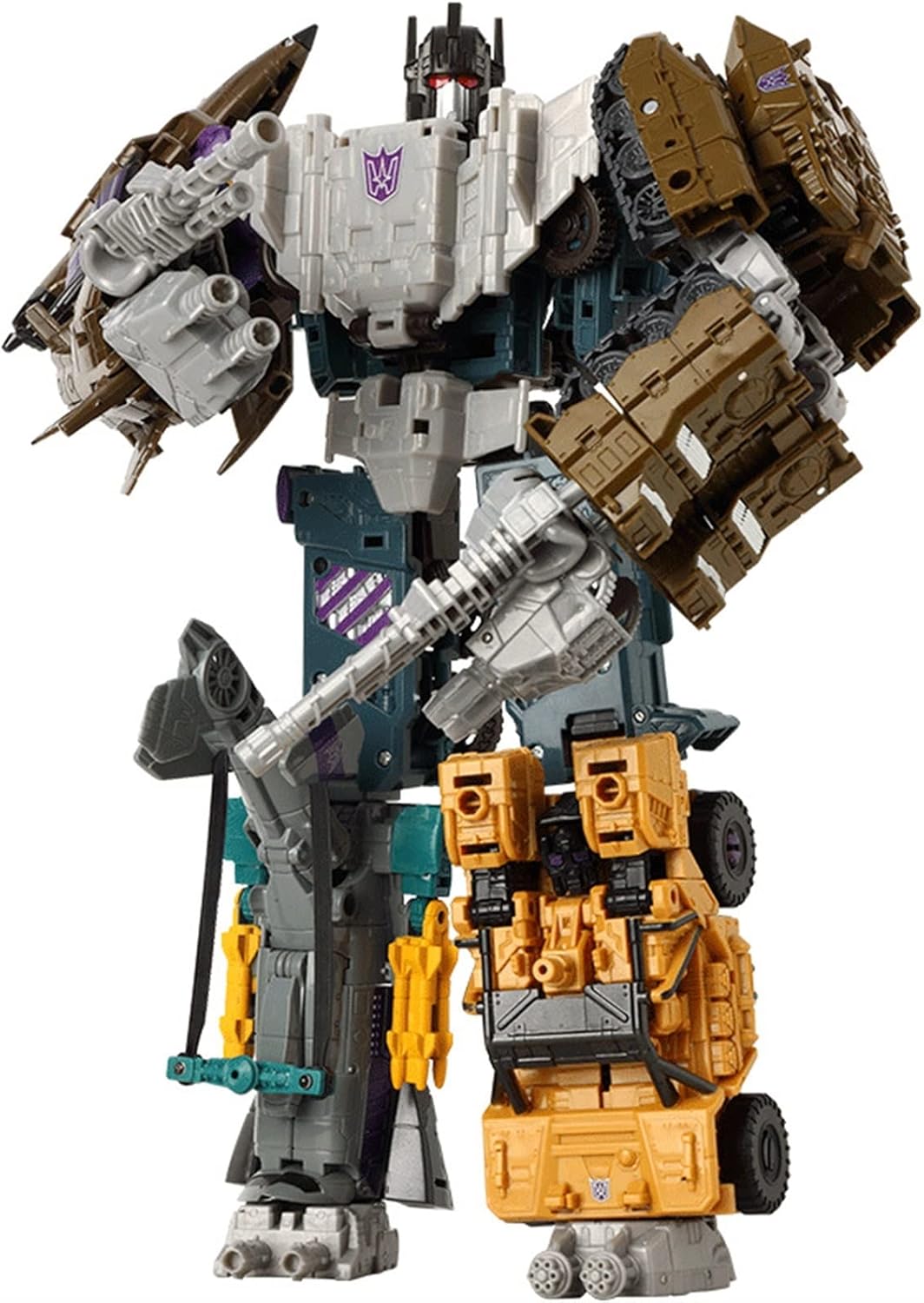 Transformers Juguetes, Generaciones De Transformación Combiner Wars Defensor Bruticus Superion Devastator Irradiar Establece Juguetes KO Figura De Acción, Niños a Partir de 6 años