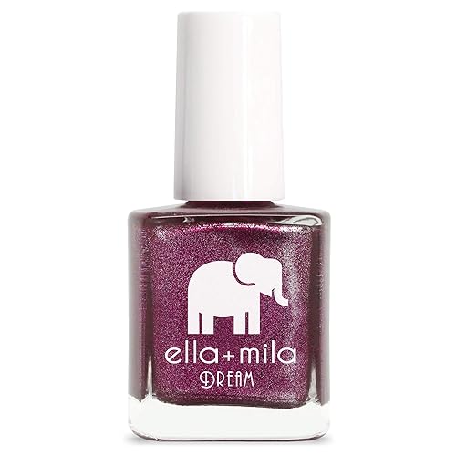 Miniatura 72 de ella+mila - Esmalte de uñas, colección BonBon - Late Night Tart - Fórmula de larga duración y resistente a las astillas