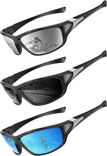 Gafas de sol polarizadas para hombre, gafas de sol con protección UV400 para conducir, golf, pesca, correr