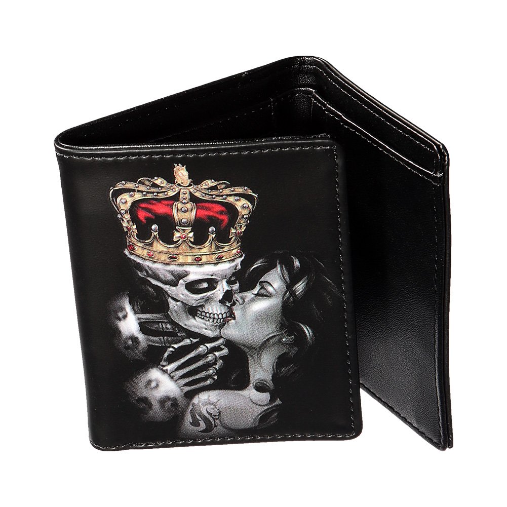 OGABELMen's Lost King Tri Fold Wallet