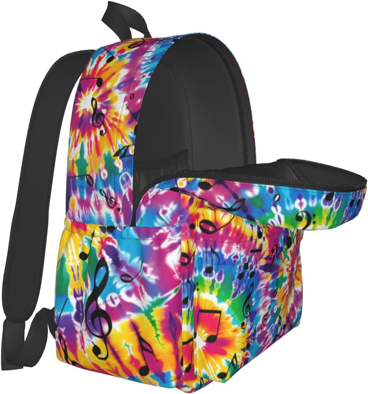 Tie Dye Backpack School Bag Lightweight Bookbag Laptop Travel Daypack For Kids Girls Boys Teens - Image 7