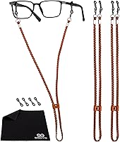 Vista 39 de Cordón de soporte de cuerda para gafas - Accesorio de soporte de correa para gafas de terileno Negro