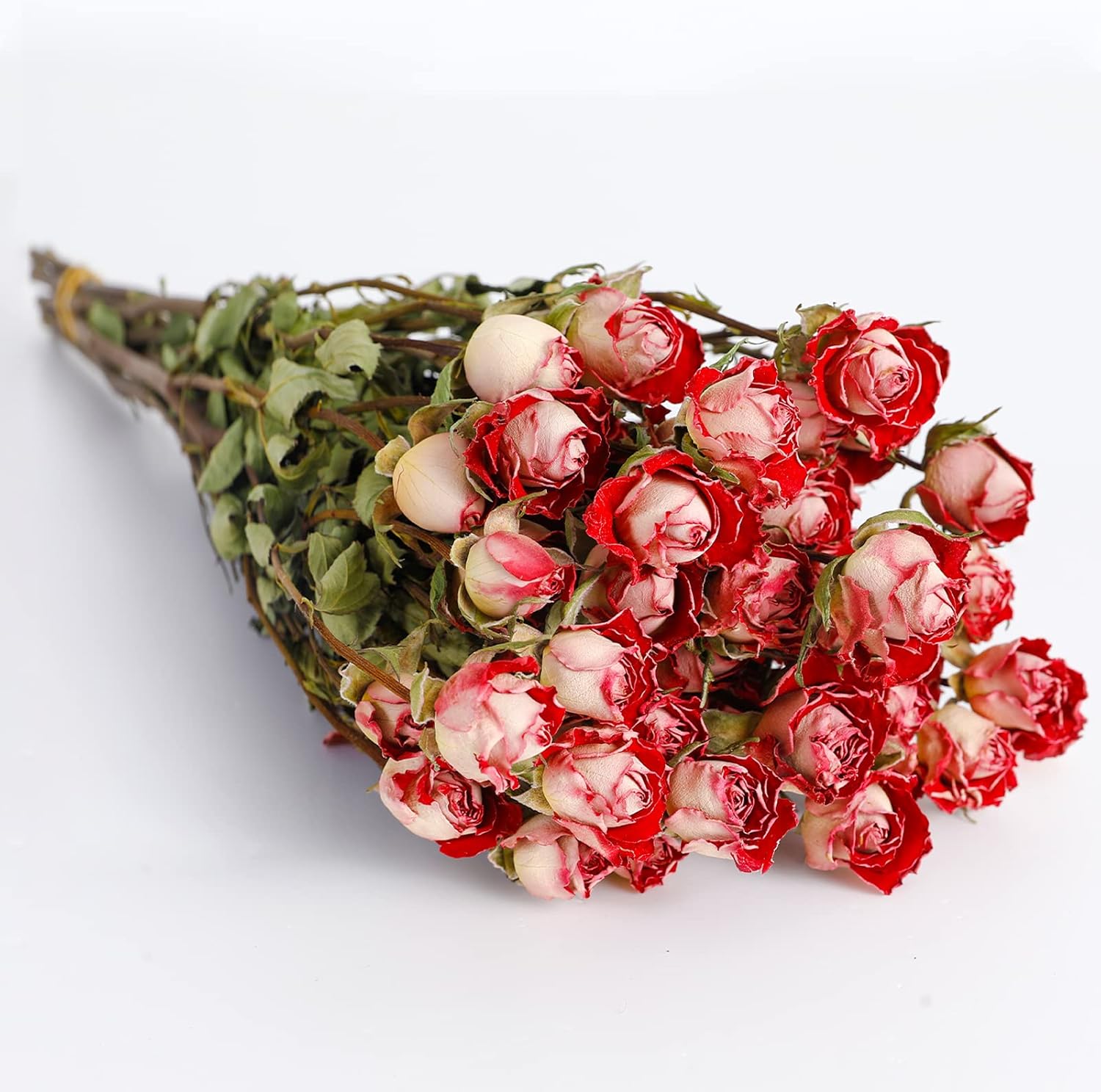 MIHUAGE Dried Rose Flowers Bundles 100 Natural Dry Flower