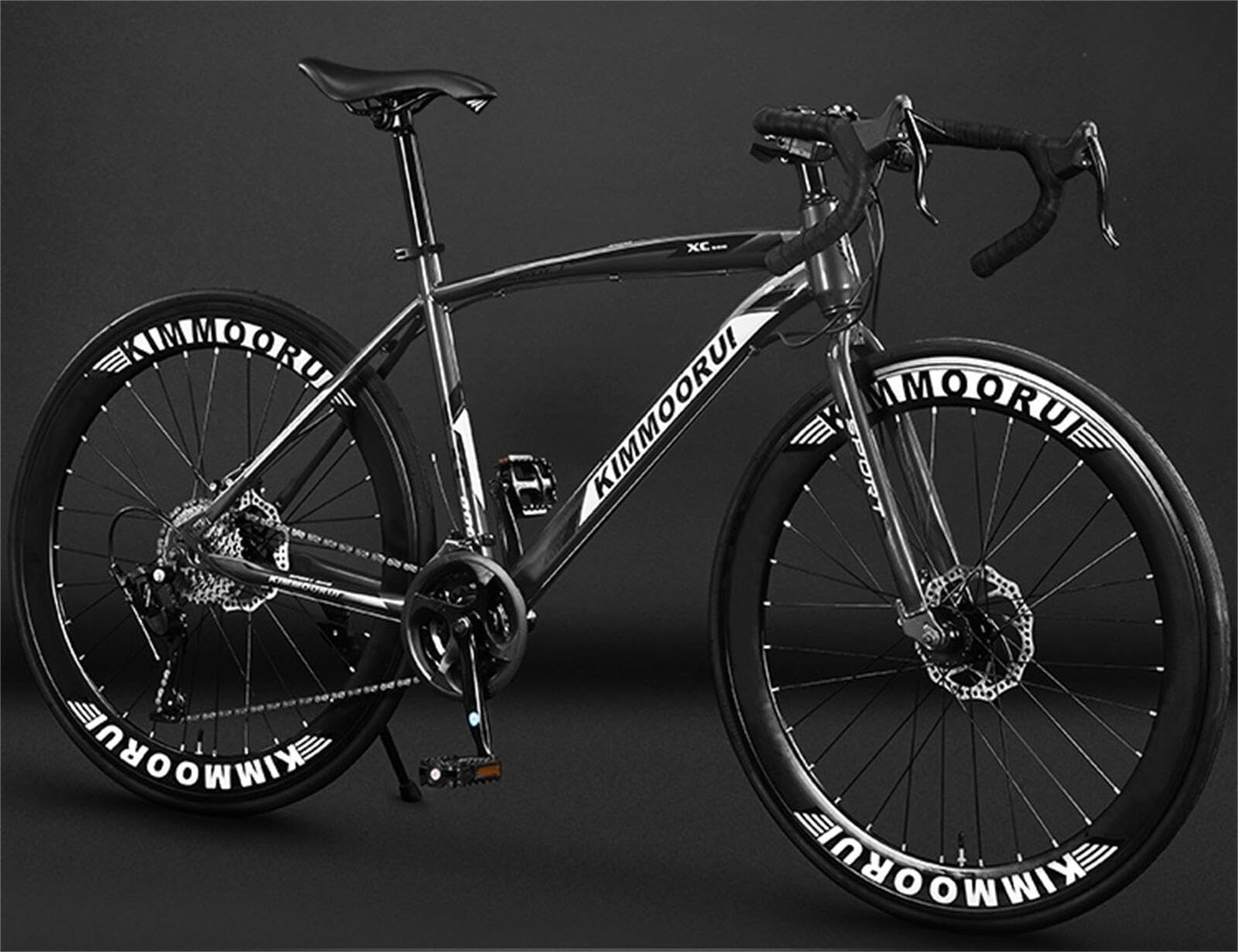 Amazon | 26インチ27速60刀輪ロードバイクレース変速活飛曲げ超速競速