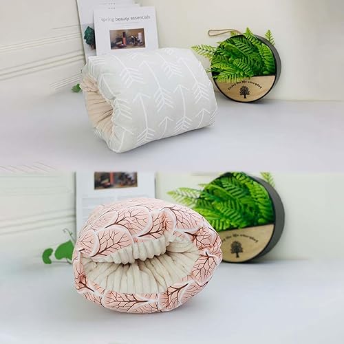 Miniatura 2 de Cozy Cradle Pillow - Almohada de lactancia para bebé, acogedora almohada de brazo de cuna, almohada de lactancia materna, almohada de algodón puro