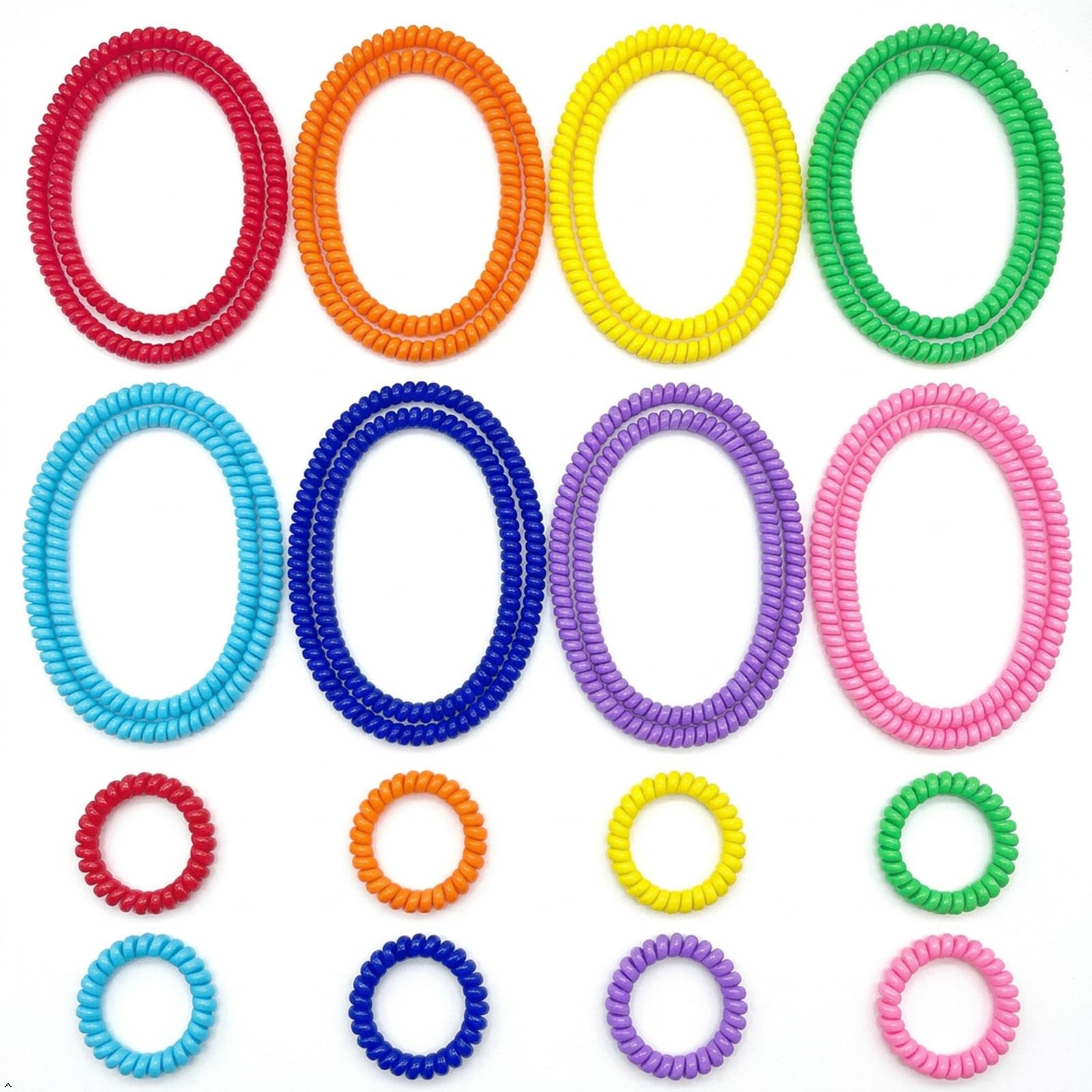 Elastic Coil Chewing Necklace and Bracelet ADHD, SPD, Sensory Children (16)