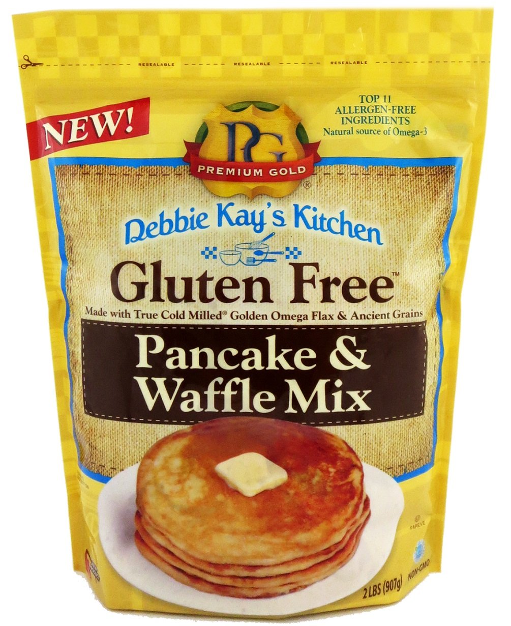 Premium Gold Gluten Free Pancake and Waffle Mix 2lb