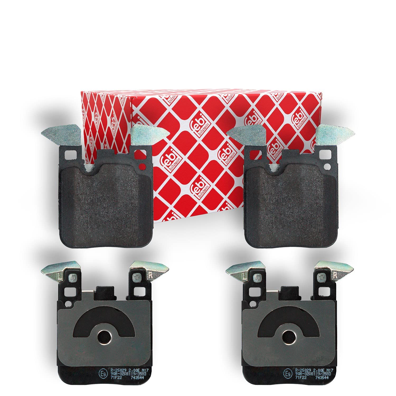Febi Bilstein Brake Pads - 16909 - OE Matching Quality and Precision Fit