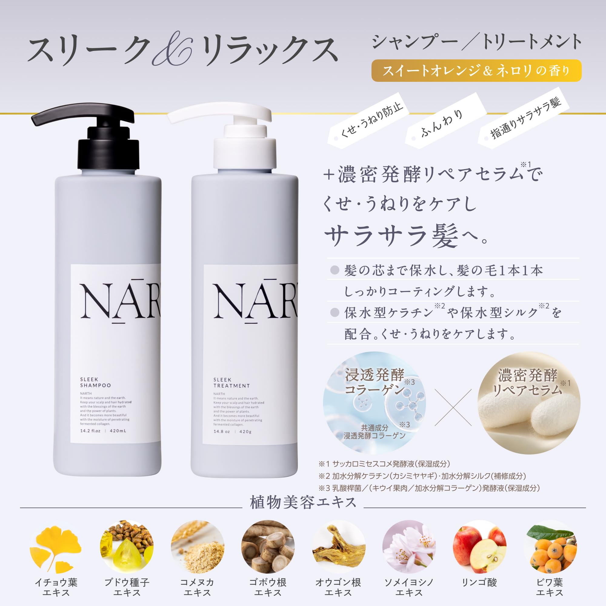 Amazon | NARTH（ナース）スリーク＆リラックス シャンプー詰め替え