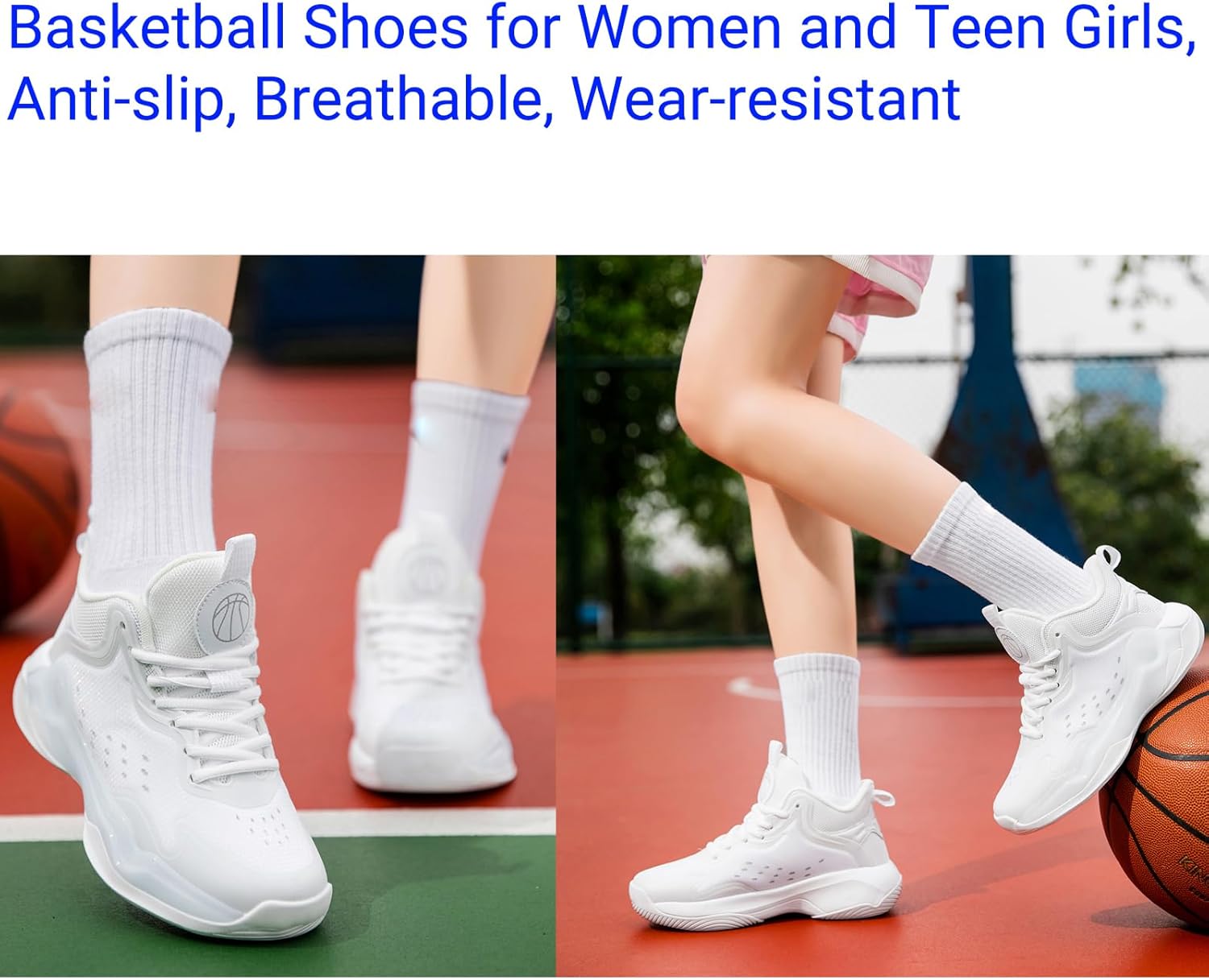 Beita Basketball Shoes for Women Fashion Sneakers Sport Shoes Anti Slip Breathable - Image 4