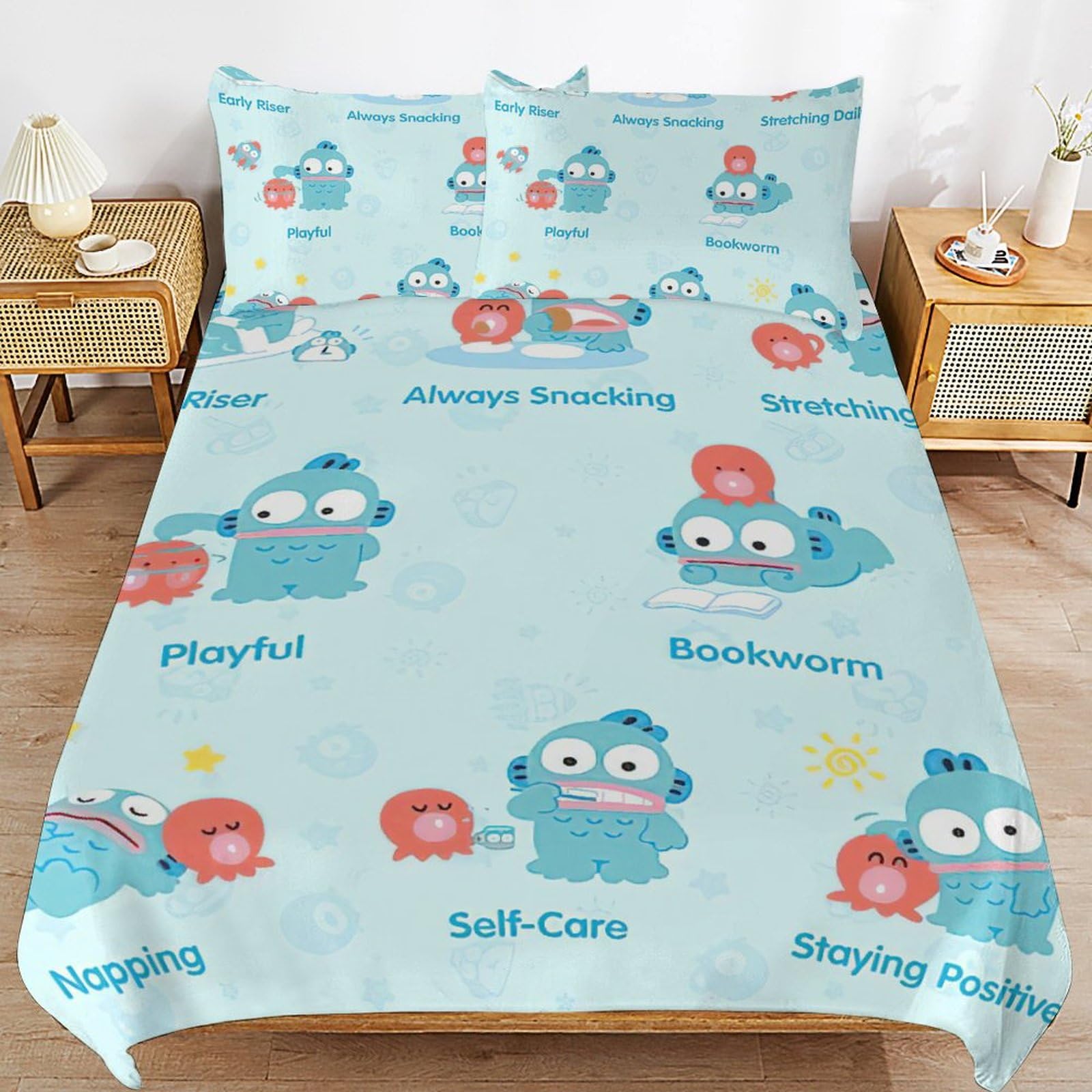 ハンギョドンフランネル寝具 3点セット【新品未使用】 ハンギョドンフランネル寝具 3点セット【新品未使用】 Amazon