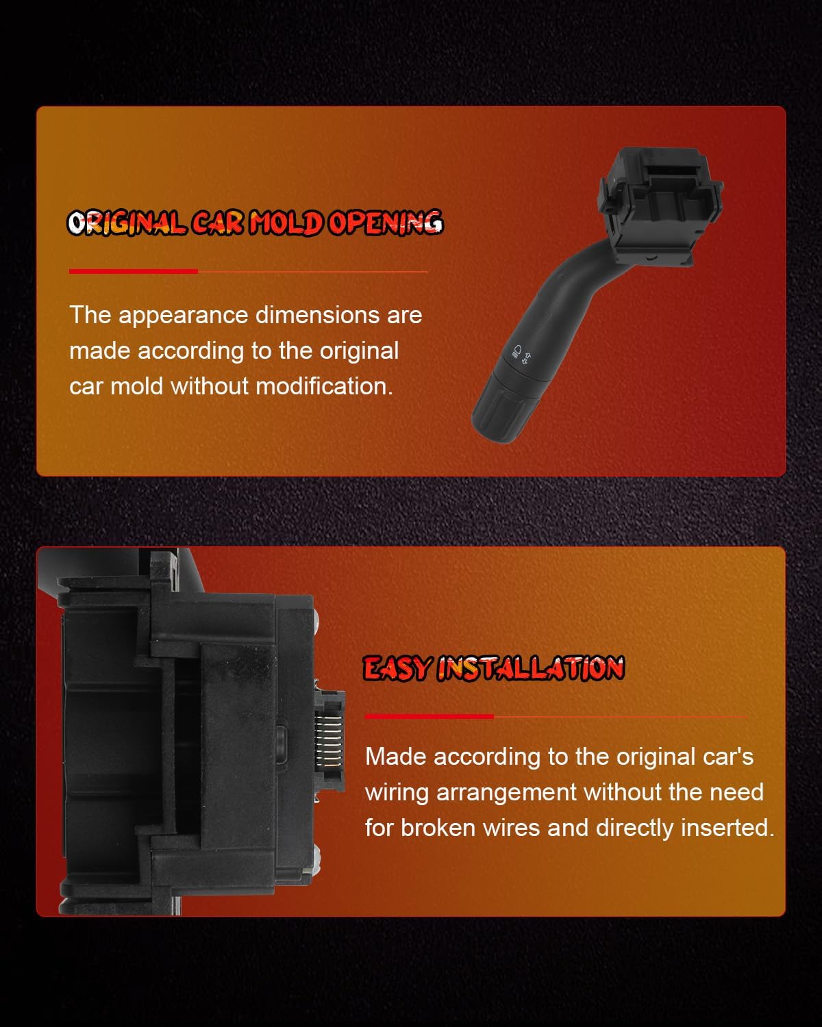 CCIYU Turn Signal Switch Multifunction Switch 2011-2012 for Ford Edge, 2011-2012 for Ford Explorer, 2011-2012 for Lincoln MKX Replaces# CBS-2142, SW8462, BT4Z13341AA