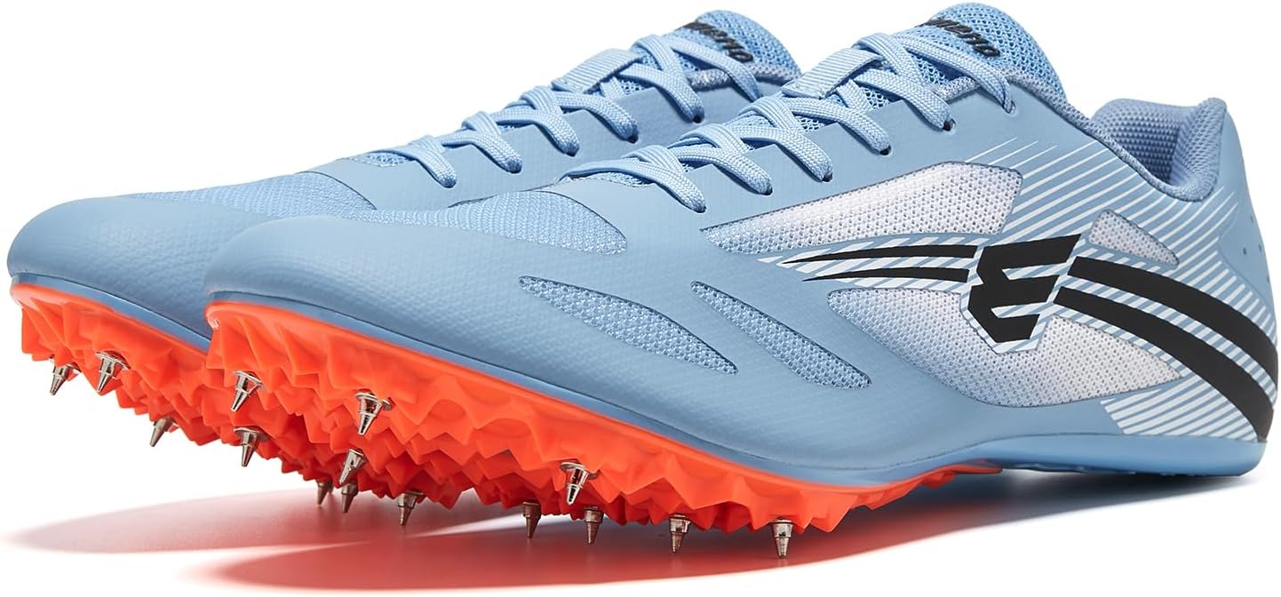 Men's Track and Field Shoes Women Lightweight Breathable Spikes for Multi-Events Jump Shoes - Image 4