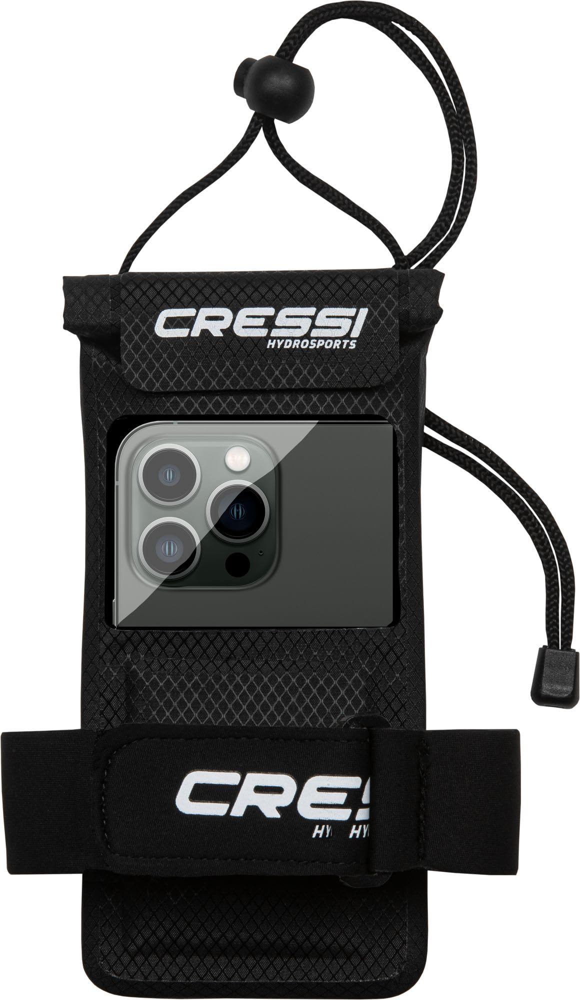 Cressi Float Case Floating Dry Phone Case Black 7'' - Waterproof Protective and Floating Smartphone Case, Black, 7'', Unisex - Image 3
