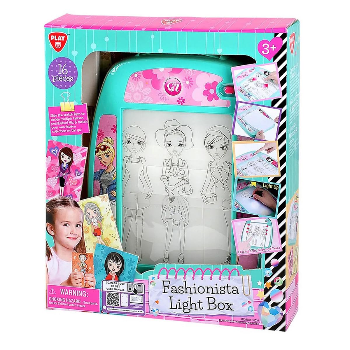 Playgo FASHIONISTA LIGHT BOX B O, AOB-6037