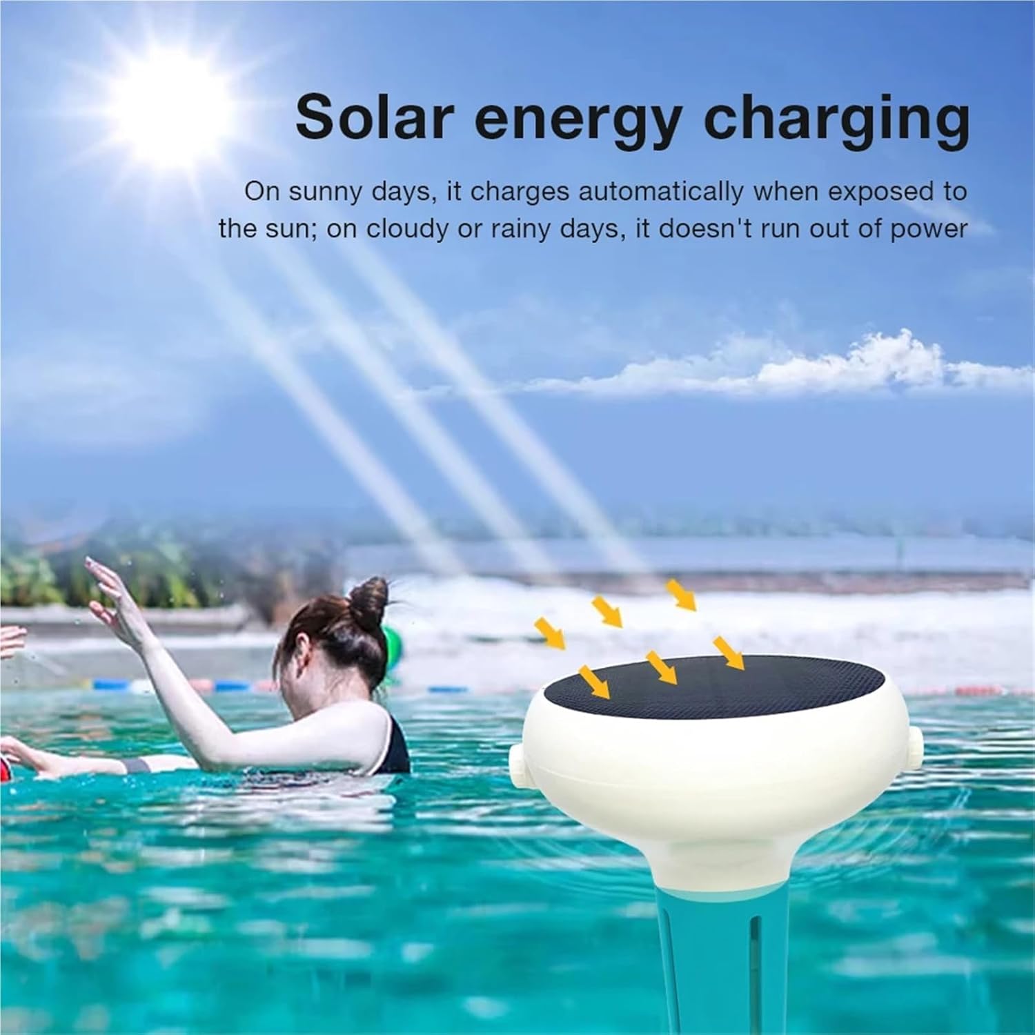 Water Test Meter, Digital Water Tester 7 in 1 Intelligent Chlorin Meter PH ORP Total Dissolved Solids Salinity Temp CL Test Swimming Pool Teste